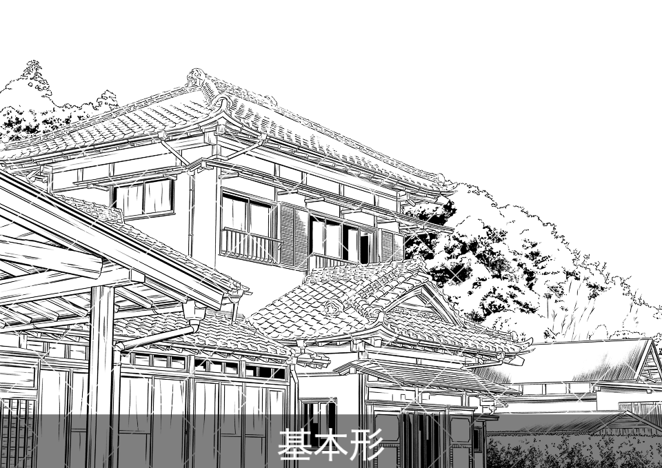 z4_古民家_外観02【2_基本形】
