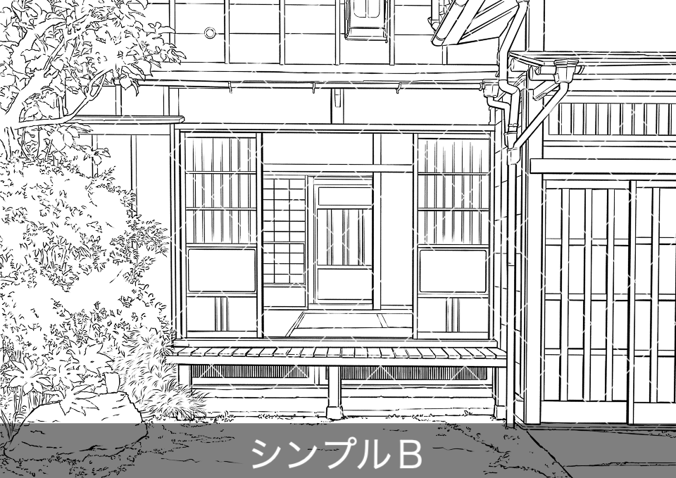 z6_古民家_縁側01【7_シンプルB】